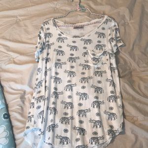 Elephant long t shirt